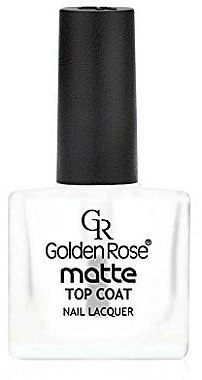 Golden Rose Top coat mat pour vernis à ongles