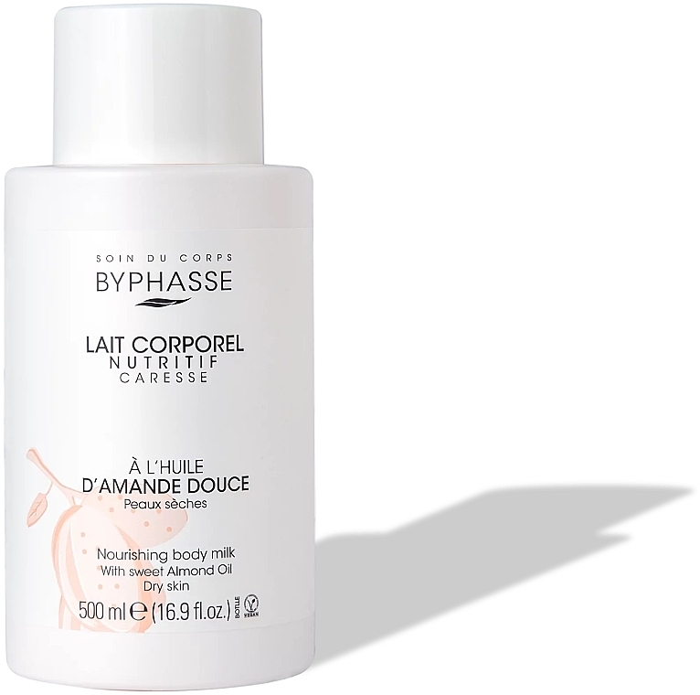 Byphasse Lait à l'huile d'amande douce pour corps