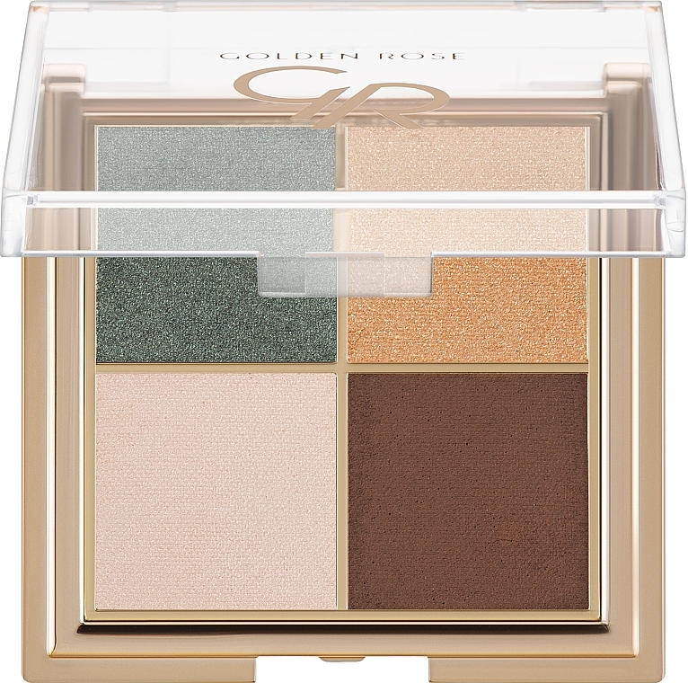 Golden Rose Quattro Eyeshadow Palette