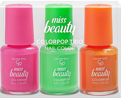 Golden Rose Miss Beauty Colorpop Trio