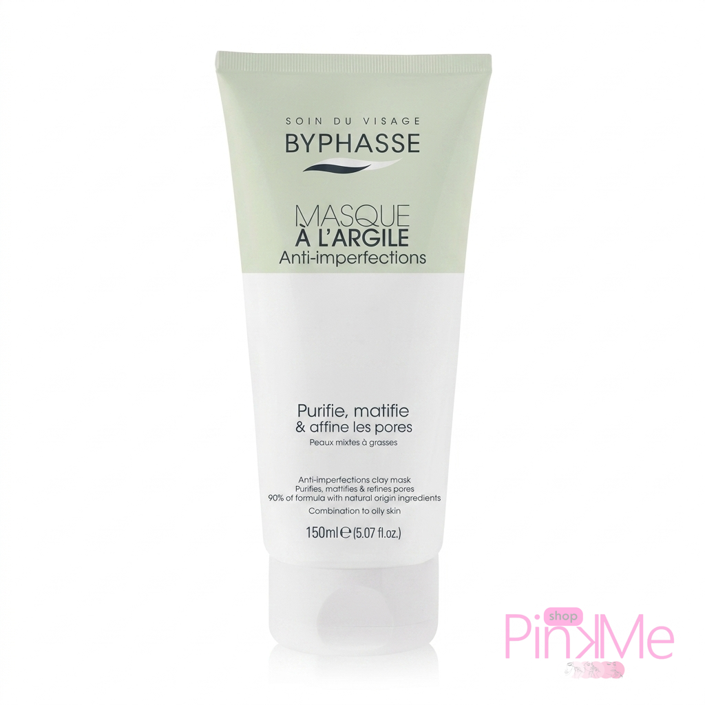Byphasse Masque À L’Argile Anti-Imperfections 150 ml Peaux Mixtes À Grass