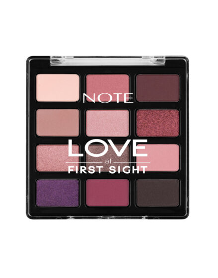 Note Love At First Sight Eye Shadow Palette - 208 Romantic Rose