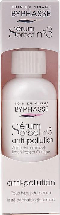 Byphasse Sérum anti-pollution à l'acide hyaluronique pour le visage