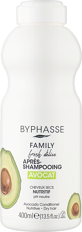 Byphasse Après-shampooing à l'avocat pour cheveux secs