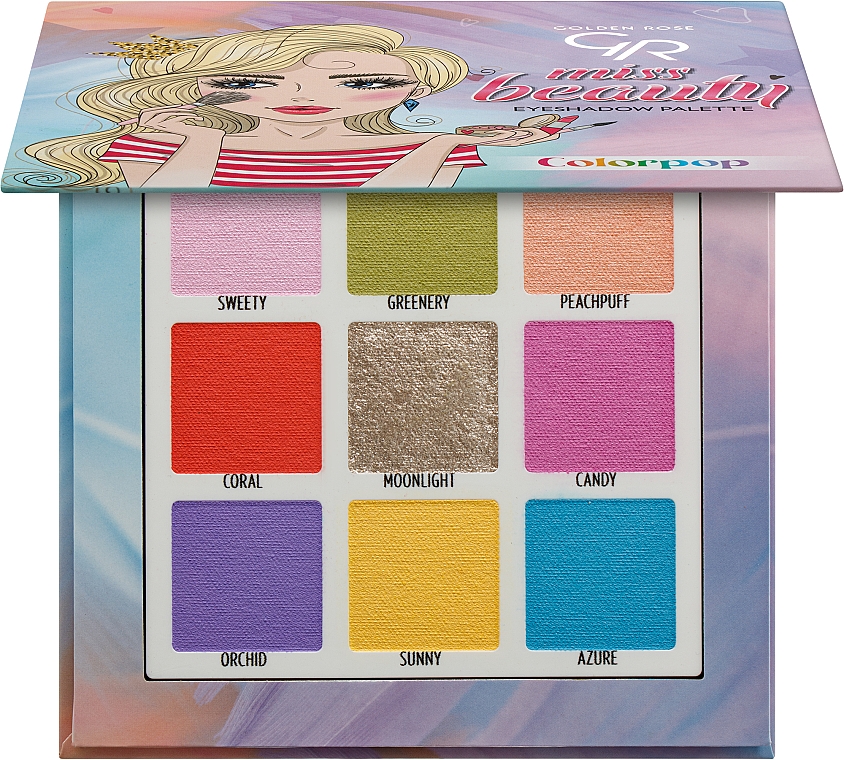 Golden Rose Miss Beauty Eyeshadow Palette