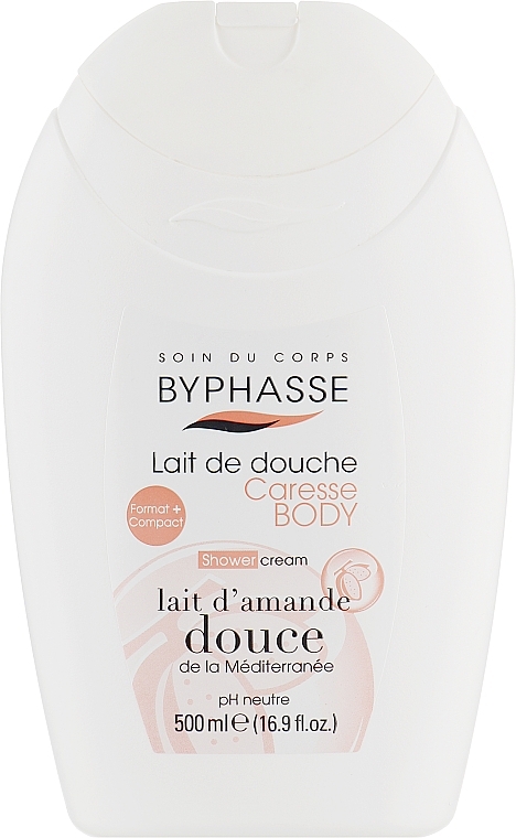 Byphasse Lait de douche au lait d'amande douce