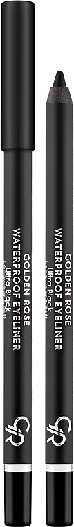 Golden Rose Waterproof Eyeliner Longwear & Soft Ultra Black