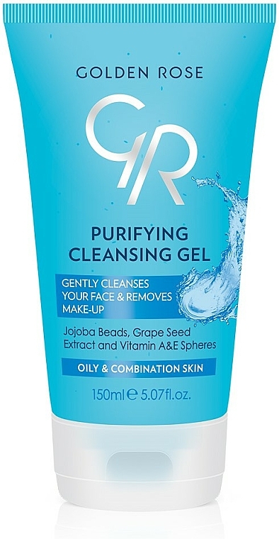 Gel nettoyant à l'extrait de pépins de raisin pour visage
