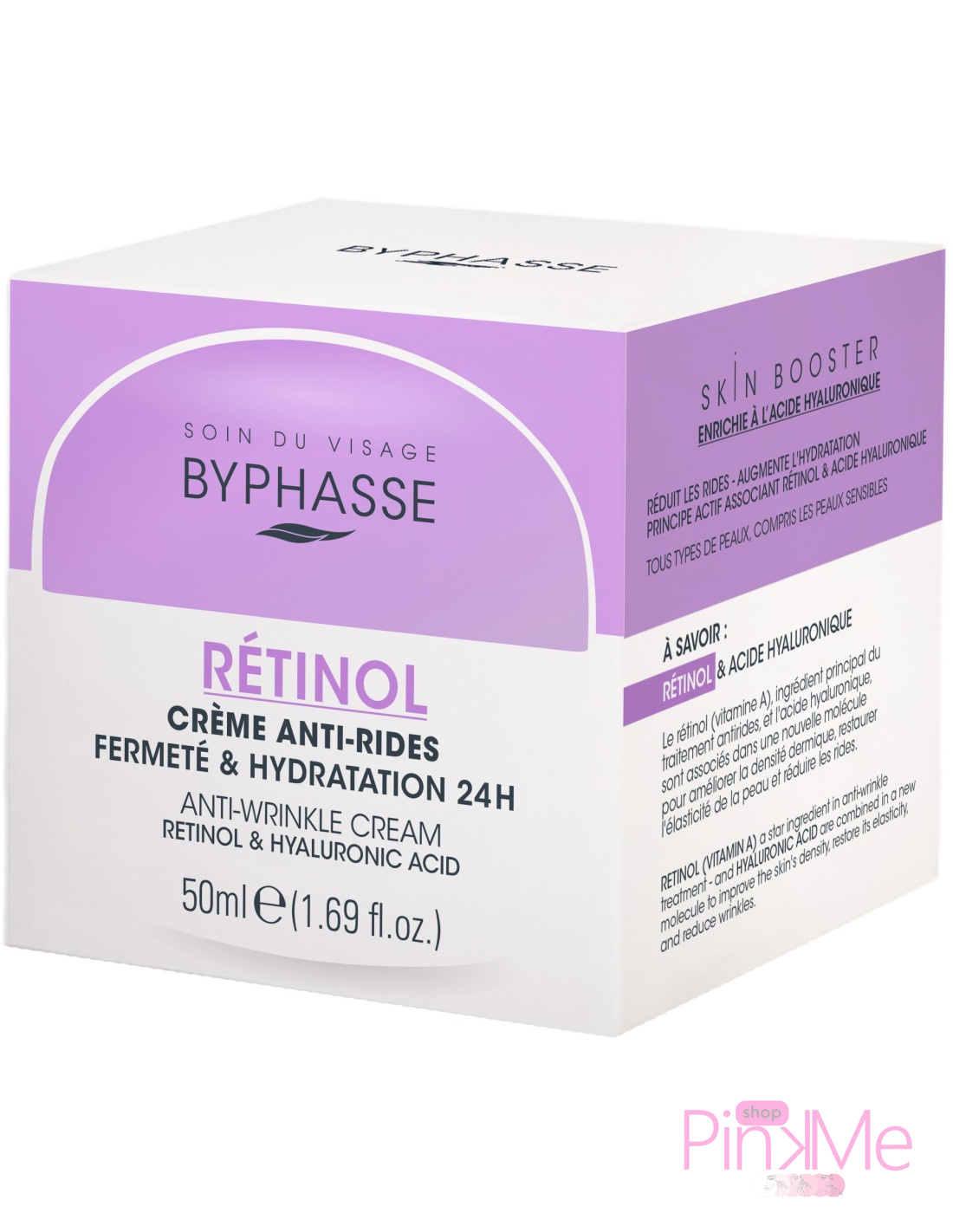 Byphasse Crème Anti-Rides Rétinol Skin Booster 50 ml