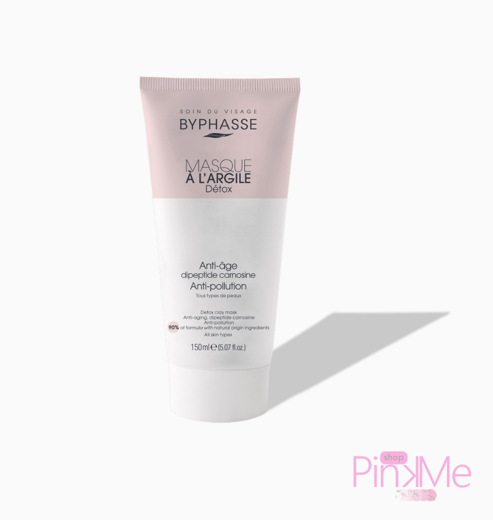 Byphasse Masque À L’Argile Détox 150 ml Tous Types De Peaux