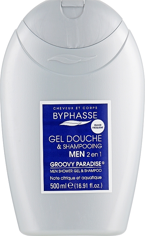 Byphasse Gel douche et shampooing 2 en 1 pour homme