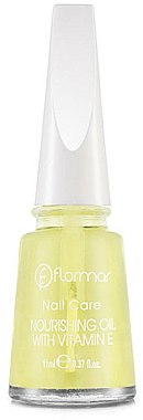 Flormar Huile nourrissante à la vitamine E pour ongles et cuticules