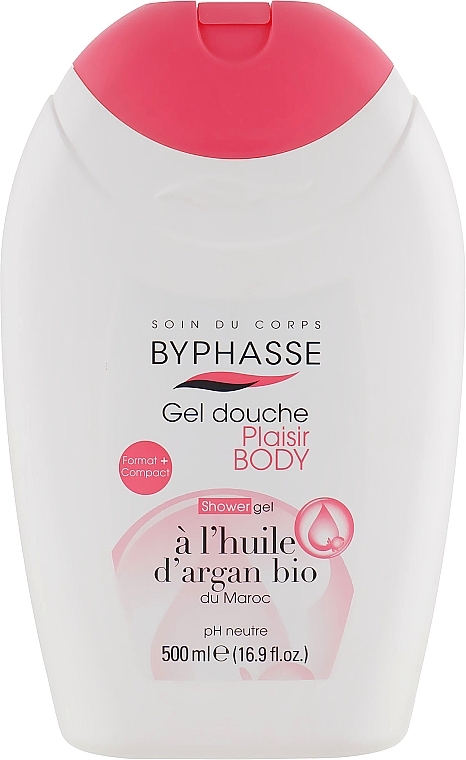 Byphasse Gel douche à l'huile d'argan bio