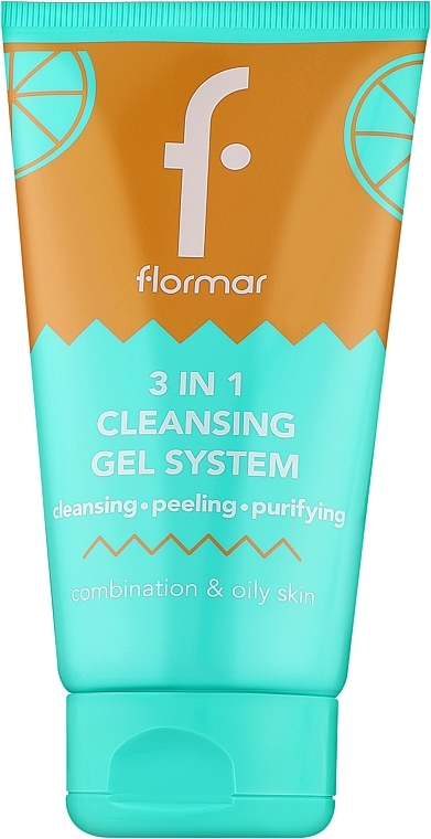 Flormar Gel nettoyant 3 en 1 pour peaux mixtes et grasses