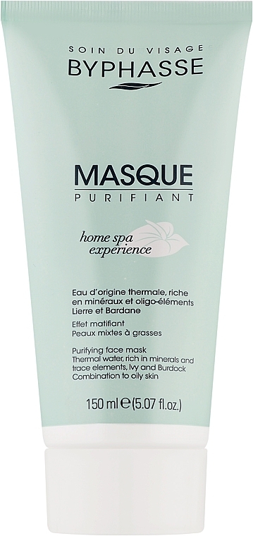 Byphasse Masque à l'extrait de grande bardane pour visage