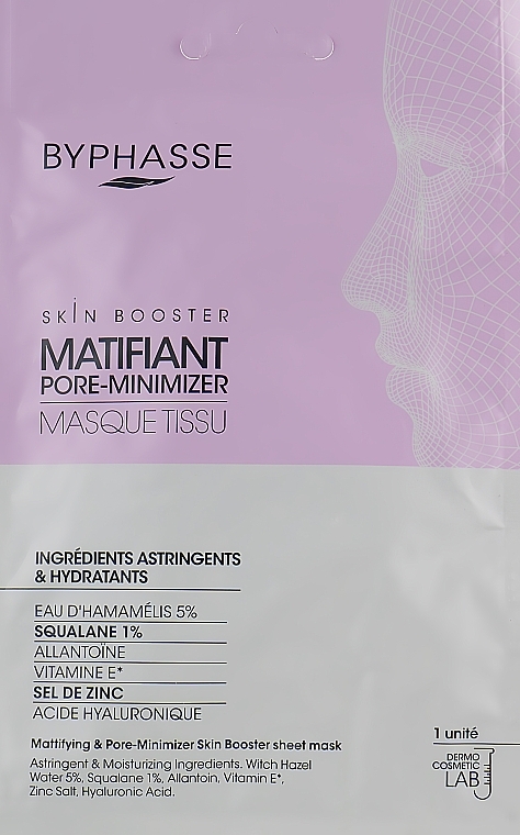 Byphasse Masque tissu pour visage
