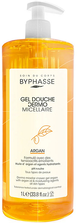 Byphasse Gel douche micellaire à l'argan
