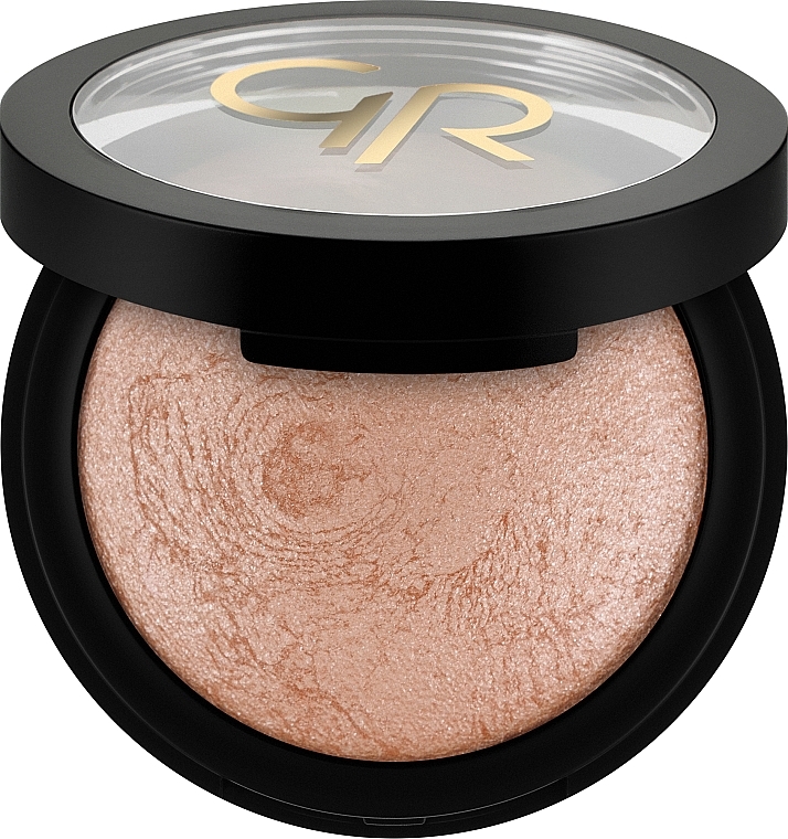 Golden Rose Baked Stardust