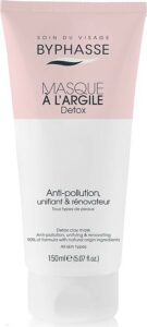 Byphasse Masque À L’Argile Détox 150 ml Tous Types De Peaux