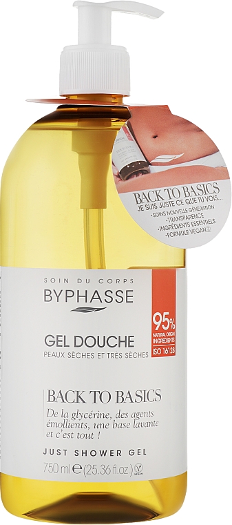 Byphasse Gel douche pour peaux sèches et très sèches
