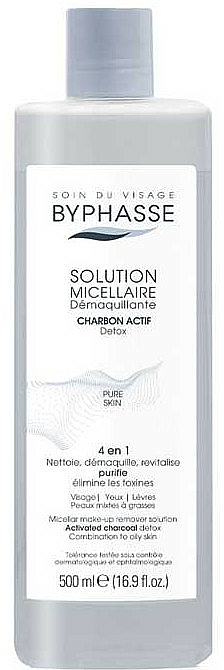 Byphasse Micellar Make-Up Remover Solution With Activated Charcoal