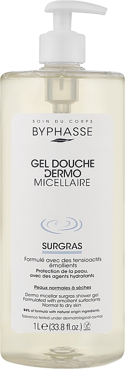 Byphasse Gel douche surgras pour peaux normales à sèches