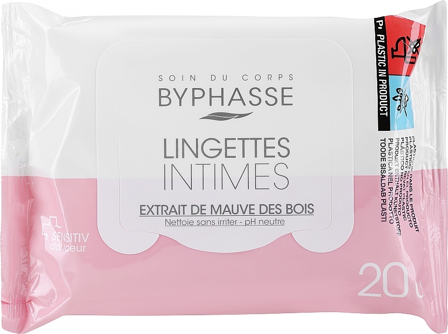 Byphasse Lingettes d'hygiène intime