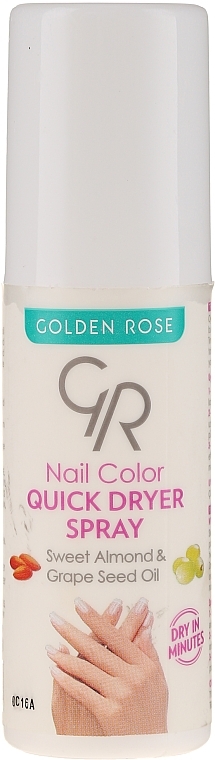 Golden Rose Accélérateur de séchage à l'amande douce pour vernis à ongles