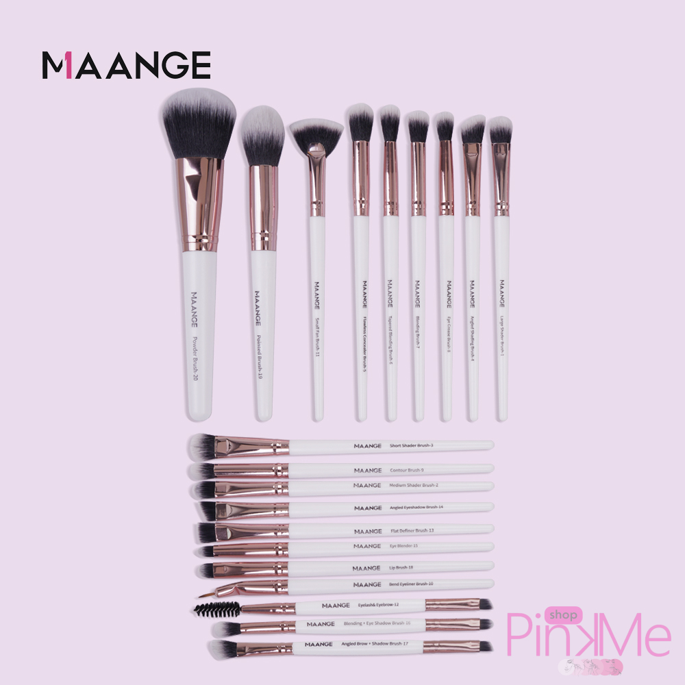 MAANGE Professionnel MakeUp Brush Set De 20 Pièces MAANGE Professionnel MakeUp Brush Set De 20 Pièces