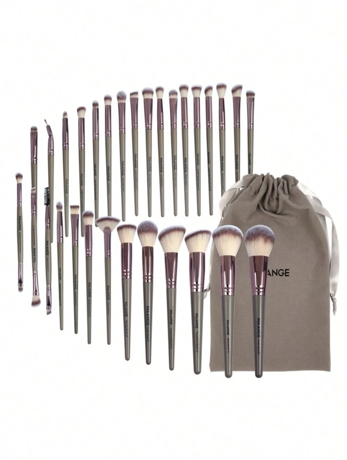 MAANGE PRO MAKEUP BRUSH SET 30 PCS AVEC SAC EN VELOURS