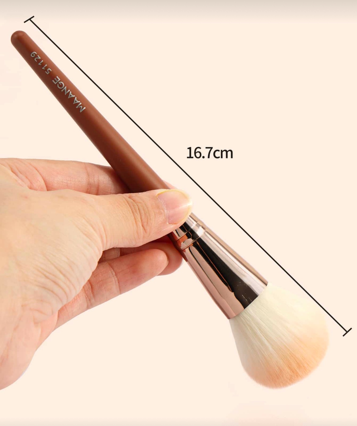 MAANGE Professional Facial Brush Set De 3 Pièces