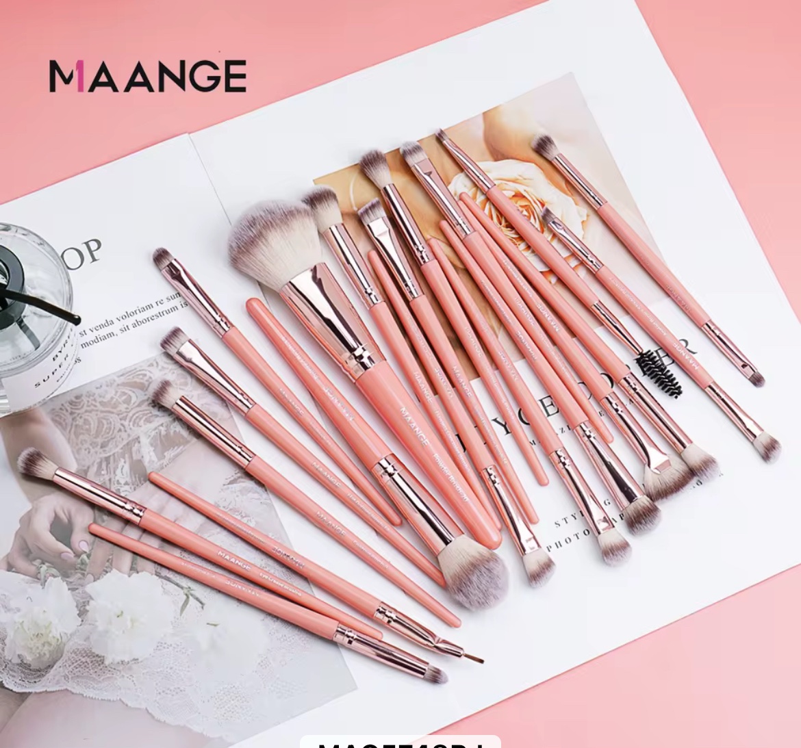 MAANGE Professionnel MakeUp Brush Set De 20 Pièces MAANGE Professionnel MakeUp Brush Set De 20 Pièces