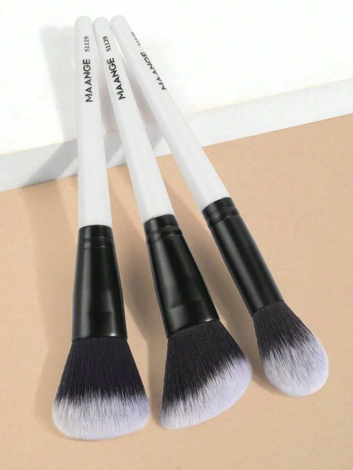 MAANGE Professional Facial Brush Set  De 3 Pièces