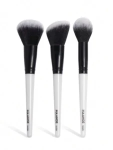 MAANGE Professional Facial Brush Set De 3 Pièces Blanc