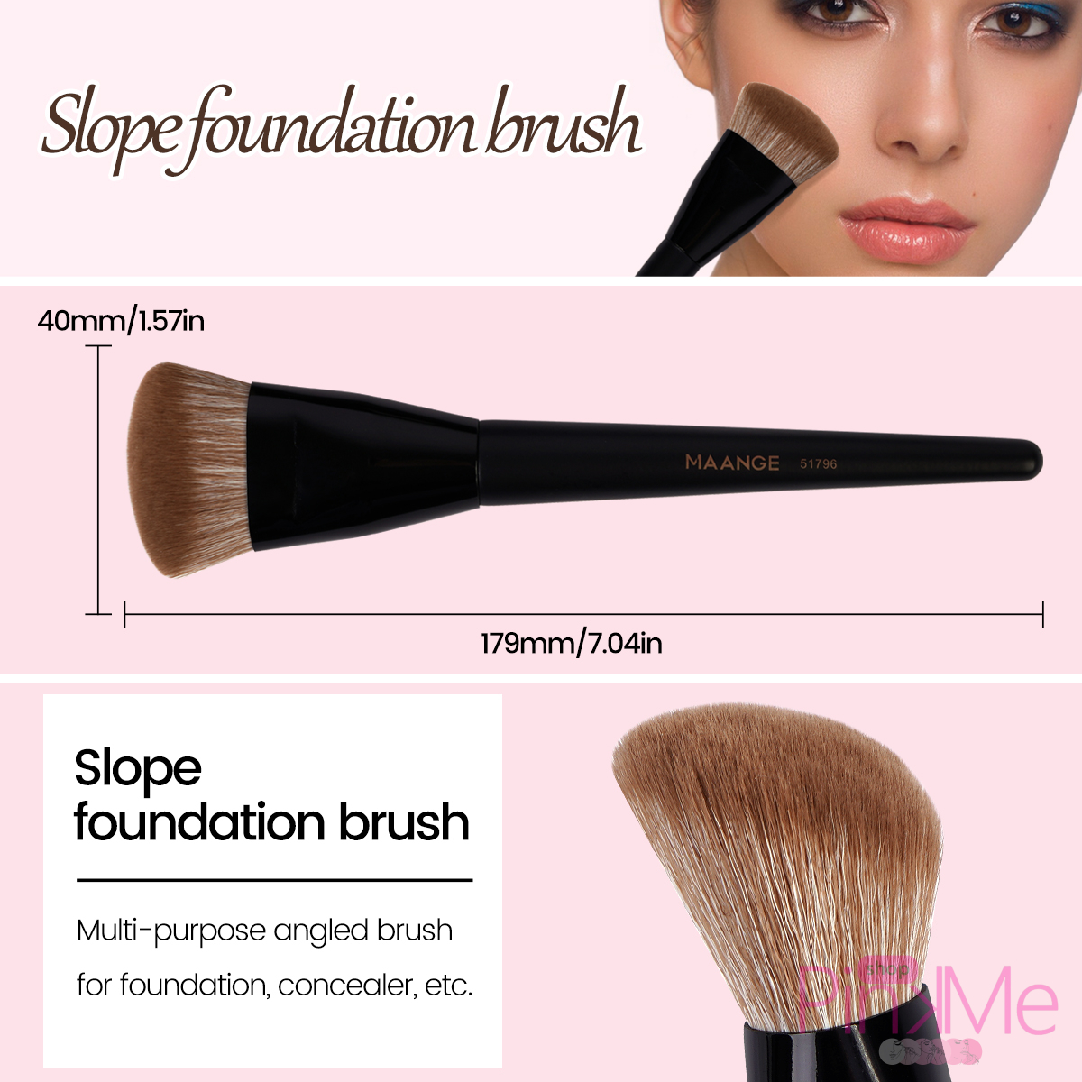 MAANGE Foundation Brush Set De 4 Pièces