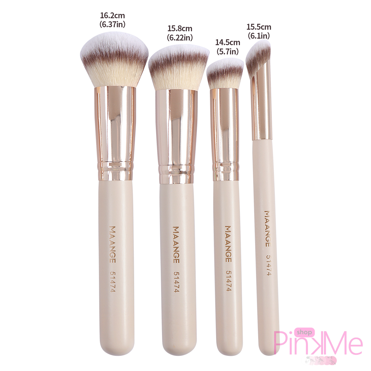 MAANGE Facial Brush Set De 4 Pièces