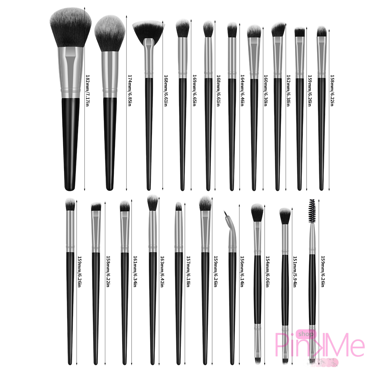 MAANGE Professionnel MakeUp Brush Set De 20 Pièces MAANGE Professionnel MakeUp Brush Set De 20 Pièces