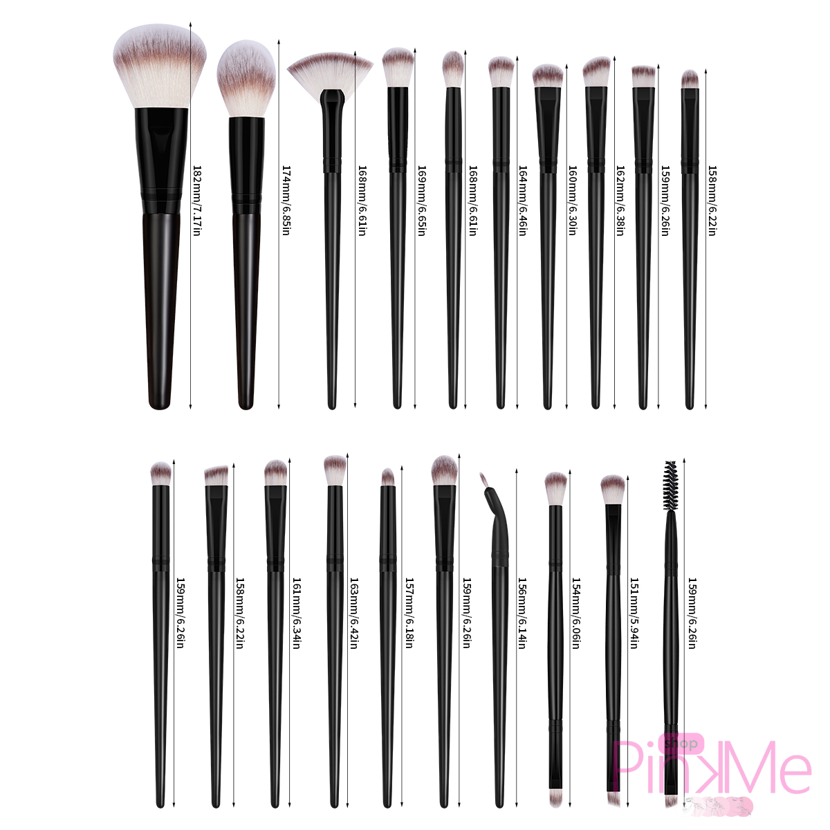 MAANGE Professionnel MakeUp Brush Set De 20 Pièces MAANGE Professionnel MakeUp Brush Set De 20 Pièces