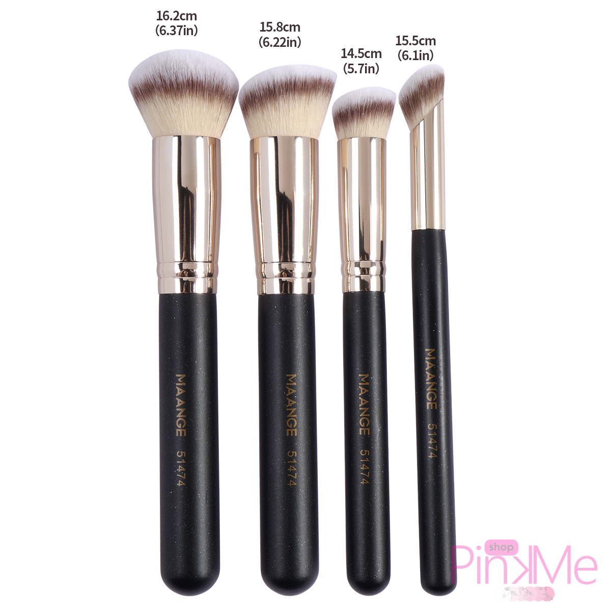 MAANGE Facial Brush Set De 4 Pièces