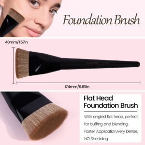 MAANGE Foundation Brush Set De 4 Pièces