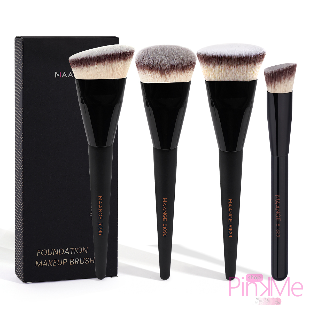MAANGE Foundation Brush Set De 4 Pièces