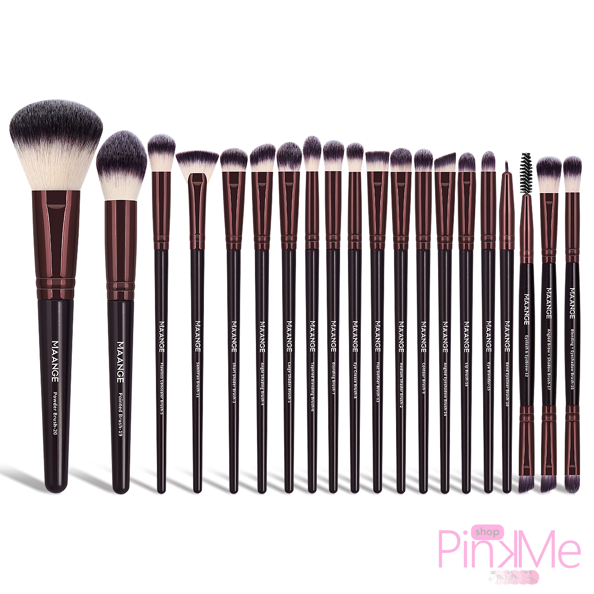 MAANGE Professionnel MakeUp Brush Set De 20 Pièces MAANGE Professionnel MakeUp Brush Set De 20 Pièces