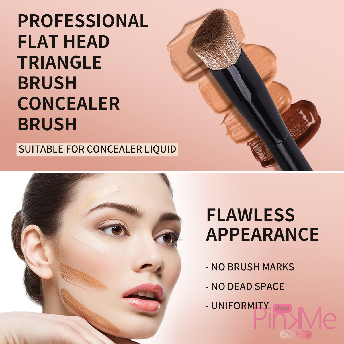 MAANGE Foundation Brush Set De 4 Pièces