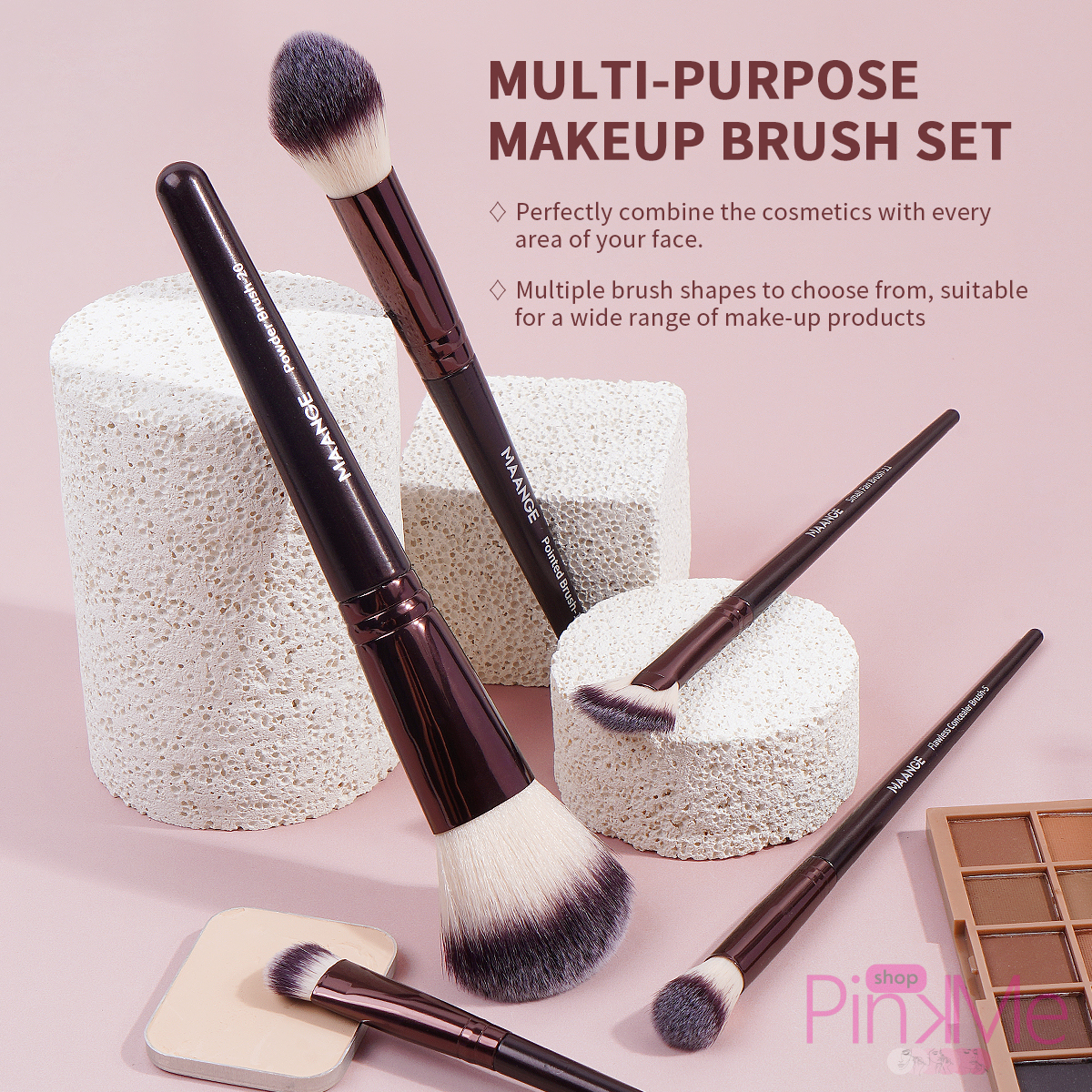 MAANGE Professionnel MakeUp Brush Set De 20 Pièces MAANGE Professionnel MakeUp Brush Set De 20 Pièces