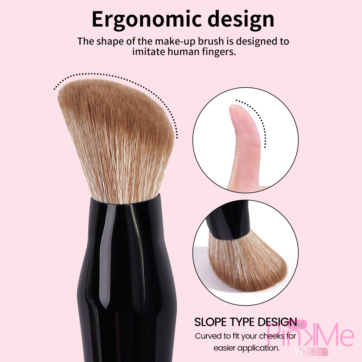 MAANGE Foundation Brush Set De 4 Pièces
