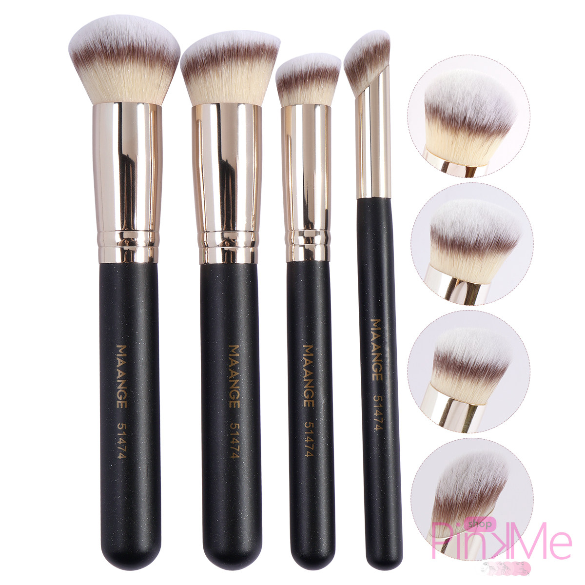 MAANGE Facial Brush Set De 4 Pièces