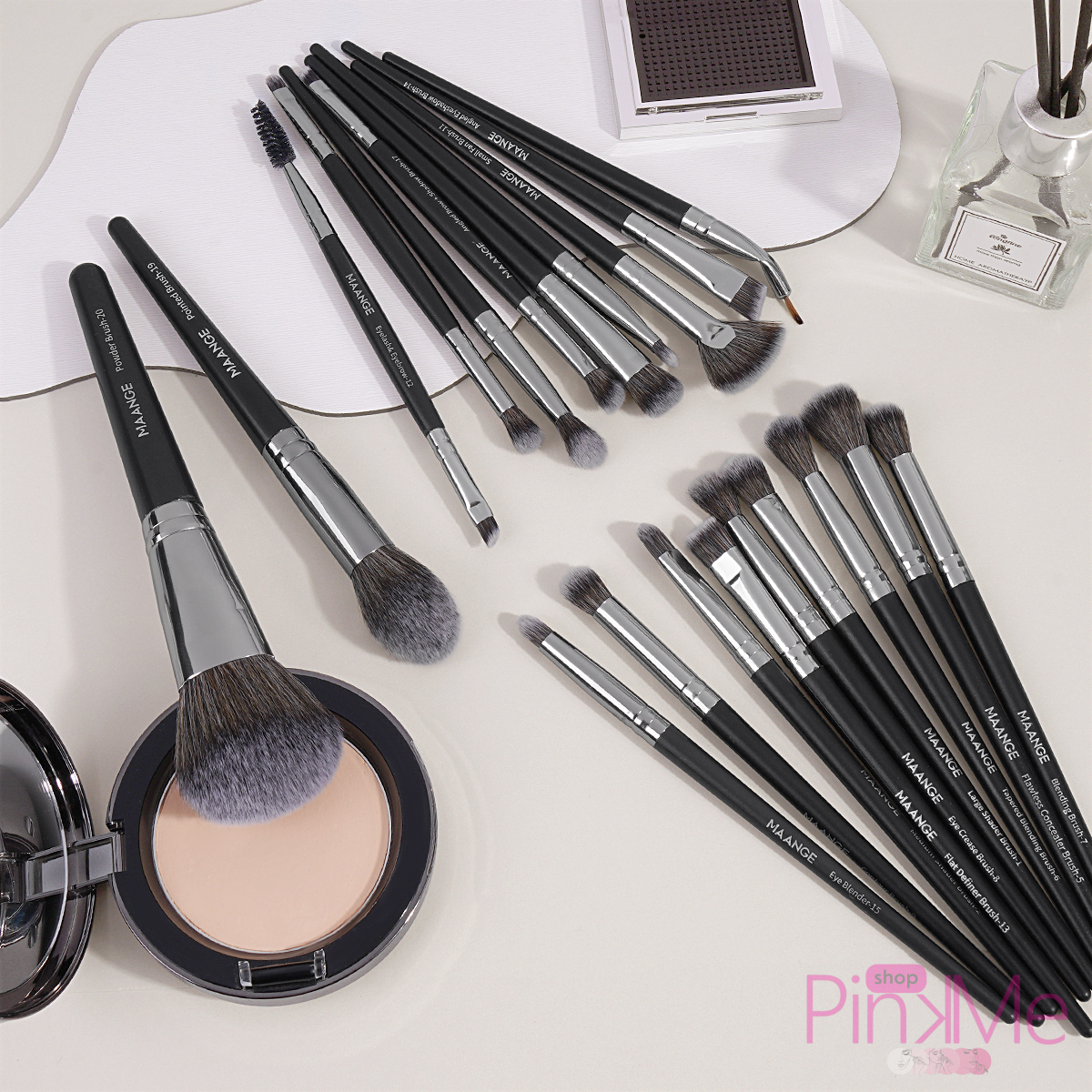 MAANGE Professionnel MakeUp Brush Set De 20 Pièces MAANGE Professionnel MakeUp Brush Set De 20 Pièces