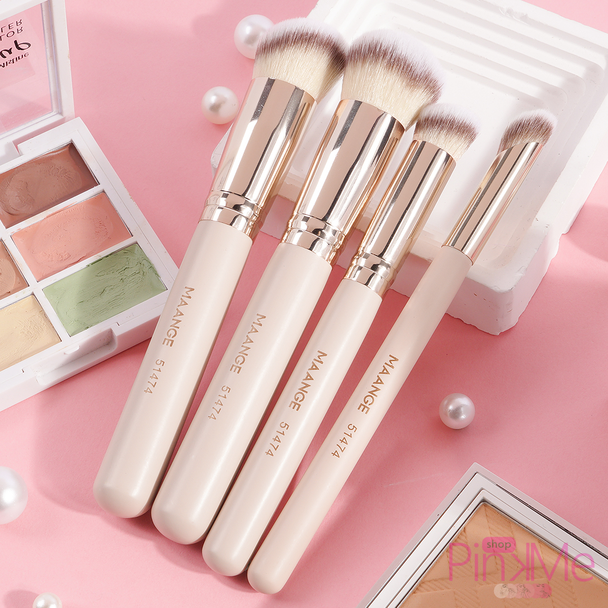 MAANGE Facial Brush Set De 4 Pièces