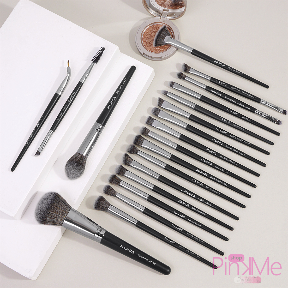 MAANGE Professionnel MakeUp Brush Set De 20 Pièces MAANGE Professionnel MakeUp Brush Set De 20 Pièces