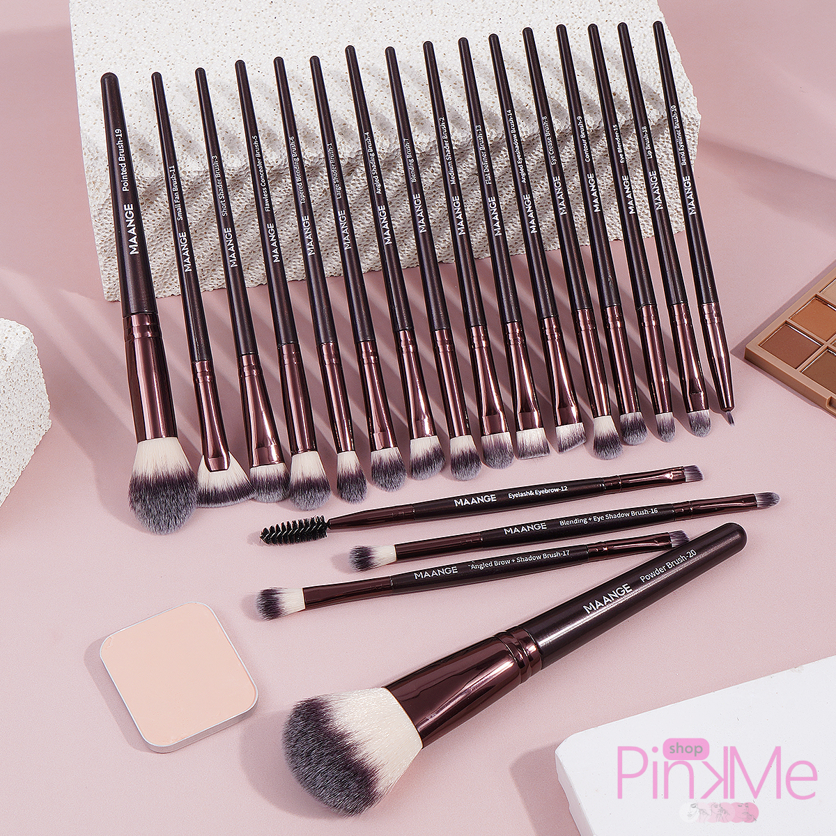 MAANGE Professionnel MakeUp Brush Set De 20 Pièces MAANGE Professionnel MakeUp Brush Set De 20 Pièces